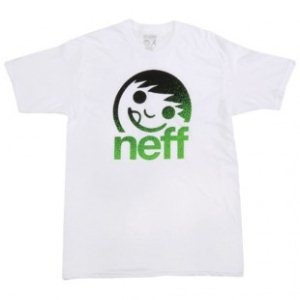 Neff T-Shirts | Neff Corpo Spray T Shirt - White