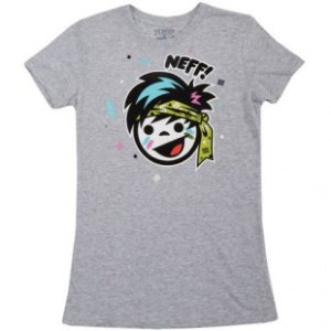 Neff T-Shirts | Neff Rufia Womens T Shirt - Athletic Heather