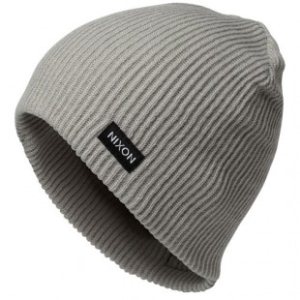 Nixon Beanie | Nixon Compass Beanie - Heather Grey