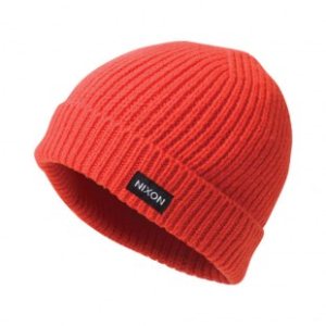 Nixon Beanie | Nixon Regain Beanie - Red Pepper