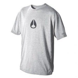 Nixon T Shirt | Nixon Wings Regular Ss T Shirt - Heather Grey