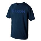 Nixon T Shirt | Nixon Wordmark T Shirt - Navy Heather