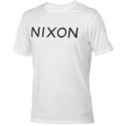 Nixon T Shirt | Nixon Wordmark T Shirt - White Black