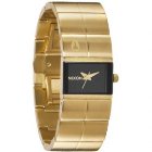 Nixon Watch | Nixon Cougar Womens Watch - Raw Gold Black