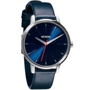 Nixon Watch | Nixon Kensington Leather Womens Watch - Navy