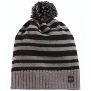 Oakley Hat | Oakley Merino Wool Stripe Beanie - Black