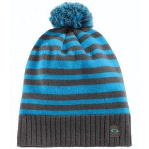 Oakley Hat | Oakley Merino Wool Stripe Beanie - Jewel Blue