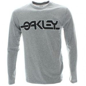 Oakley Ls T Shirt | Oakley Core Flashback Ls T Shirt - Heather Grey