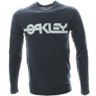 Oakley Ls T Shirt | Oakley Core Flashback Ls T Shirt - Navy Blue