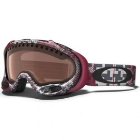 Oakley Ski Goggles | Oakley A Frame Ski Goggles - Buffalo Plaid Crimson ~ Vr28 Black Iridium