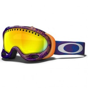 Oakley Ski Goggles | Oakley A Frame Ski Goggles - Net Camo Purple ~ Fire Iridium