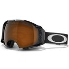 Oakley Ski Goggles | Oakley Airbrake Ski Goggles - Jet Black ~ Black Iridium And Persimmon