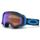 Oakley Ski Goggles | Oakley Airbrake Ski Goggles - Marine Blue ~ Blue Iridium And Persimmon