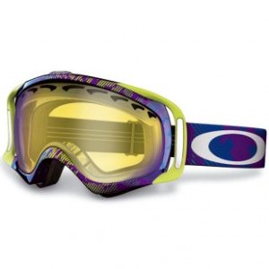 Oakley Ski Goggles | Oakley Crowbar Ski Goggles - Net Camo Purple ~ Hi Yellow