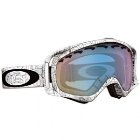 Oakley Ski Goggles | Oakley Crowbar Ski Goggles - White Factory Text ~ Blue Iridium