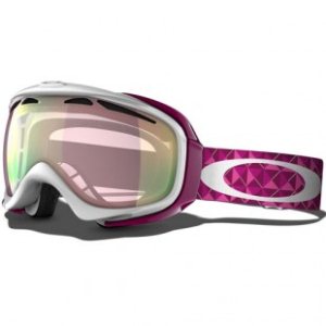 Oakley Ski Goggles | Oakley Elevate Ski Goggles - White Lava Studs ~ Vr50 Pink Iridium