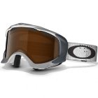 Oakley Ski Goggles | Oakley Twisted Ski Goggles - Stone Grey ~ Black Iridium