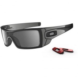 Oakley Sunglasses | Oakley Batwolf Polarised Sunglasses - Granite ~ Black Iridium