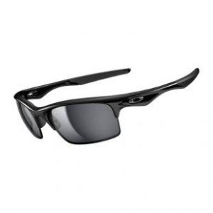 Oakley Sunglasses | Oakley Bottle Rocket Polarised Sunglasses - Polished Black ~ Black Iridium