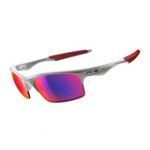 Oakley Sunglasses | Oakley Bottle Rocket Polarised Sunglasses - Polished White ~ Oo Red Iridium