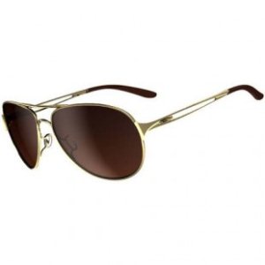 Oakley Sunglasses | Oakley Caveat Womens Sunglasses - Polished Gold ~ Dark Brown Gradient