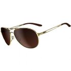 Oakley Sunglasses | Oakley Caveat Womens Sunglasses – Polished Gold ~ Dark Brown Gradient
