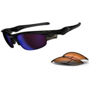 Oakley Sunglasses | Oakley Fast Jacket Sunglasses - Polished Black ~ G30 ~ Persimmon