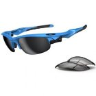 Oakley Sunglasses | Oakley Fast Jacket Sunglasses - Sky Blue ~ Black Iridium