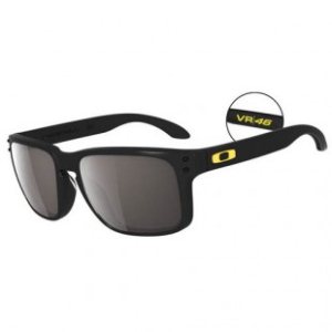 Oakley Sunglasses | Oakley Holbrook Valentino Rossi Sunglasses - Polished Black ~ Warm Grey