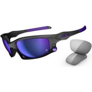 Oakley Sunglasses | Oakley Infinite Hero Split Jacket Sunglasses - Carbon ~ Violet Iridium