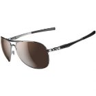 Oakley Sunglasses | Oakley Plaintif Polarised Sunglasses - Polished Chrome ~ Vr28 Black Iridium