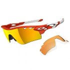 Oakley Sunglasses | Oakley Radarlock Path Polarised Sunglasses - Blood Orange ~ Fire Iridium