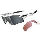 Oakley Sunglasses | Oakley Radarlock Path Polarised Sunglasses - Matte White ~ Grey