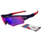 Oakley Sunglasses | Oakley Team Gb Olympic 2012 Radar Path Sunglasses – Matte Dark Blue ~ Positive Red Iridium