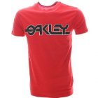 Oakley T Shirt | Oakley Core Flashback T Shirt - Red Line
