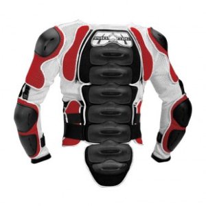 Protec Snow Guards | Pro-Tec Pinner Lt Suit - Red White 10