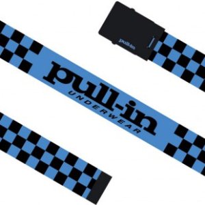 Pull In Belt | Pull-In Unisex Belt - Checkblue