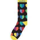 Pull In Socks | Pull-In Mens Short Socks - Coeurblack