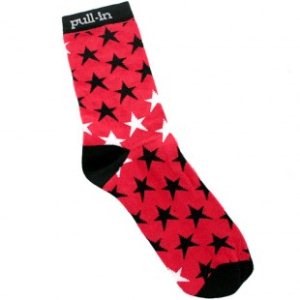 Pull In Socks | Pull-In Mens Short Socks - Us Red