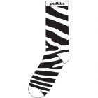 Pull In Socks | Pull-In Mens Short Socks - Zebreblk