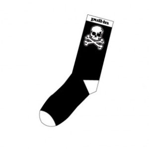 Pull In Socks | Pull-In Unisex Socks - Boneswht
