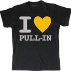 Pull In T-Shirt | Pull-In Heart T-Shirt - Black1