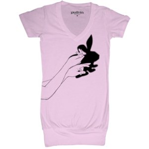 Pull In T-Shirt | Pull-In Ladies Shadow T-Shirt - Pink