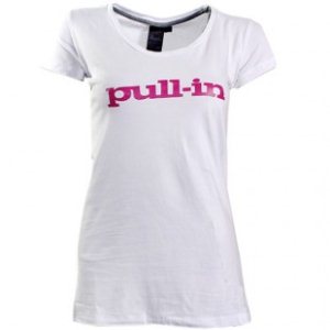 Pull In T-Shirt | Pull-In Ladies T-Shirt - Logo White