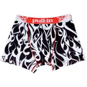 Pull In Underwear | Pull-In Fashion Cotton Boxer - Fire