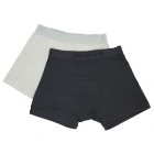 Pull In Underwear | Pull-In Fashion Cotton Boxer - Grey Black