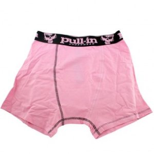 Pull In Underwear | Pull-In Fashion Cotton Boxer - Pink14