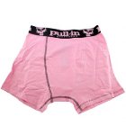 Pull In Underwear | Pull-In Fashion Cotton Boxer - Pink14