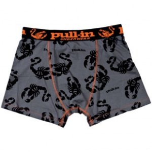 Pull In Underwear | Pull-In Fashion Cotton Boxer - Scorp