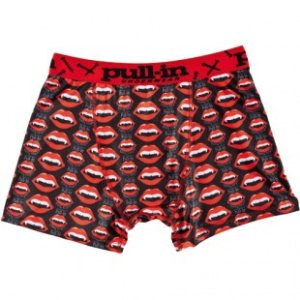 Pull In Underwear | Pull-In Fashion Lycra Boxer - Blood